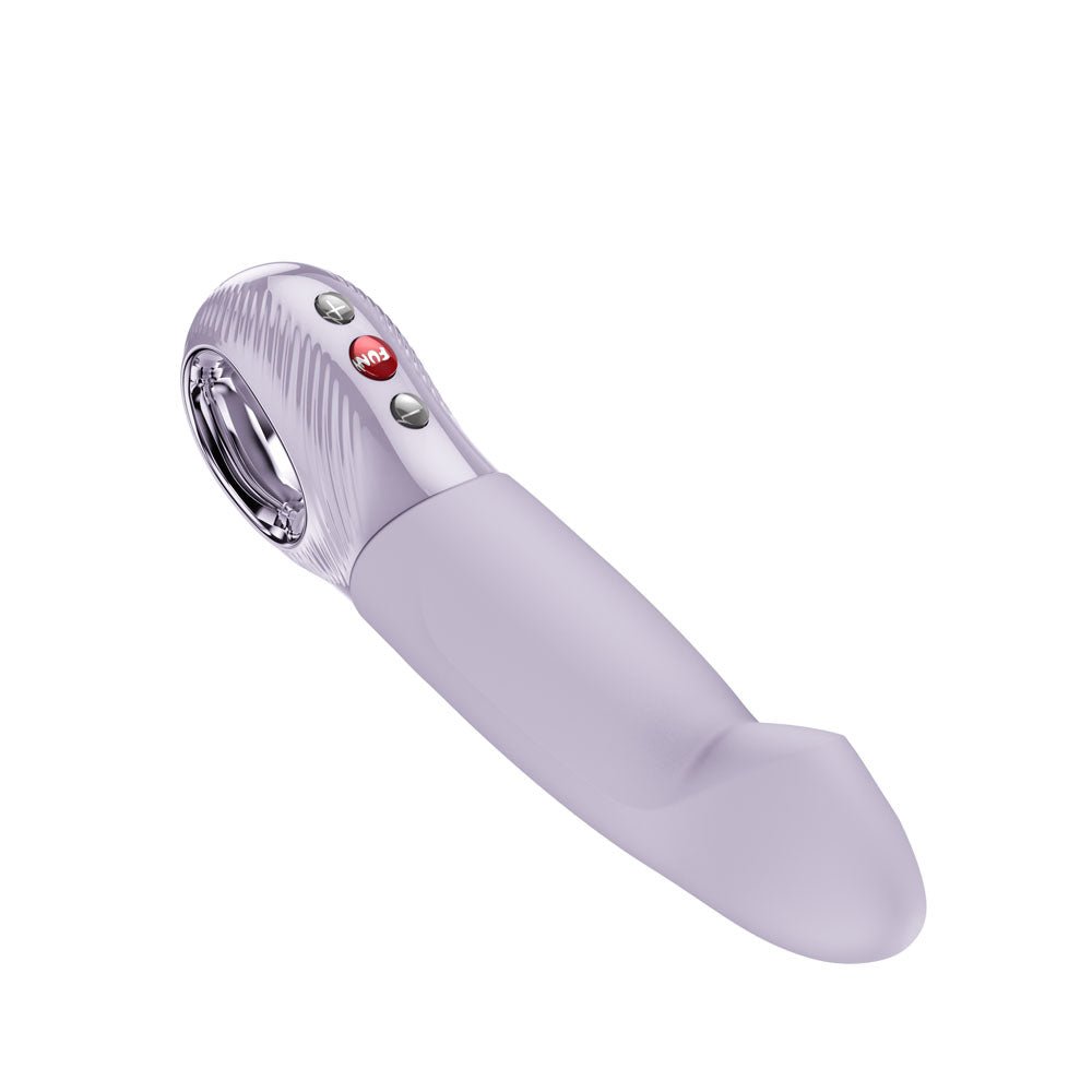Fun Factory STRONIC SMOOTH Purple - Purple USB-C Rechargeable Thrusting Vibrator - Silk and Sin