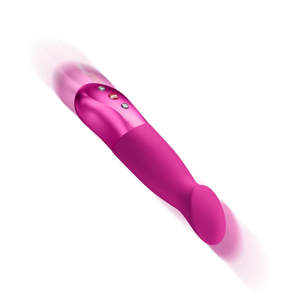 Fun Factory STRONIC SUNDAZE Magenta - Magenta 17 cm USB-C Rechargeable Thrusting Vibrator - Silk and Sin