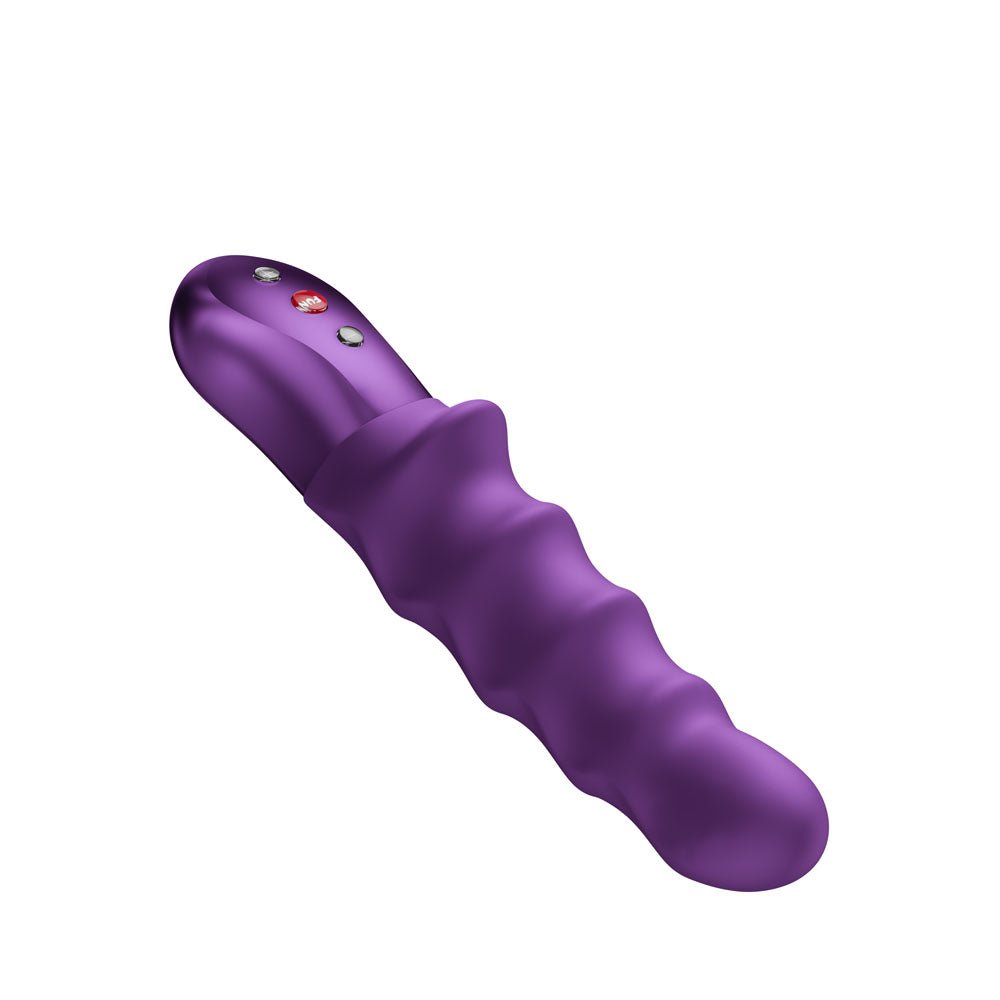 Fun Factory STRONIC SURF - Purple USB Rechargeable Thrusting Vibrator - Silk and Sin