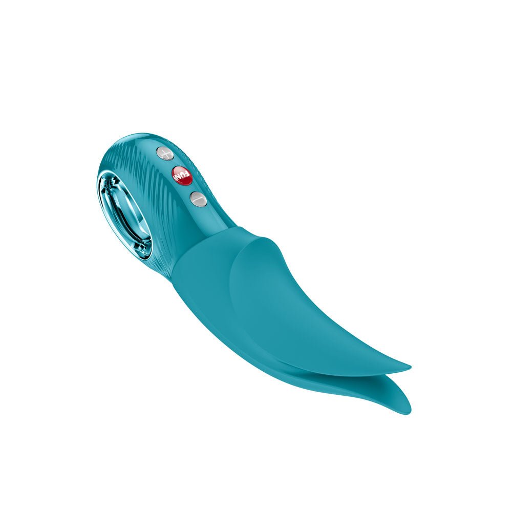 Fun Factory VOLTA Aquamarine - Aquamarine USB-C Rechargeable Vibrator - Silk and Sin