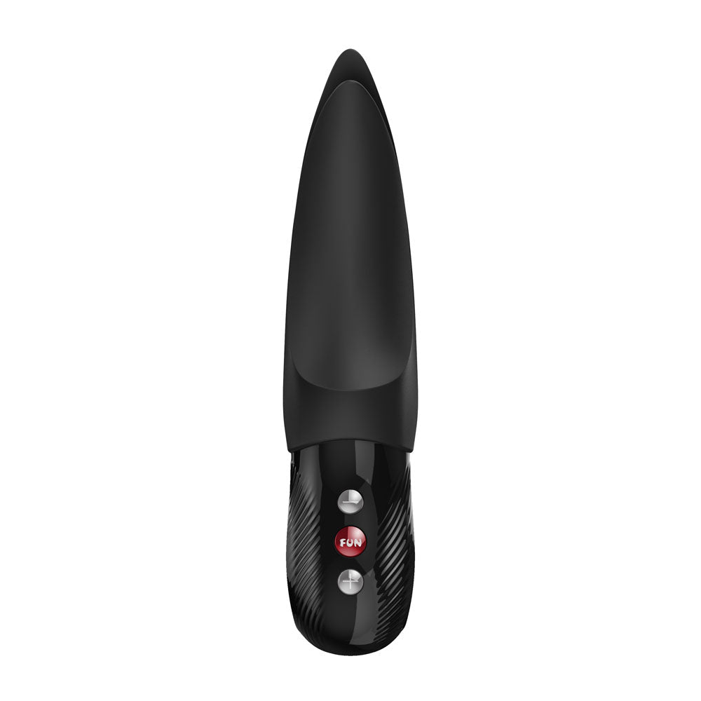 Fun Factory VOLTA Black - Black USB-C Rechargeable Vibrator - Silk and Sin