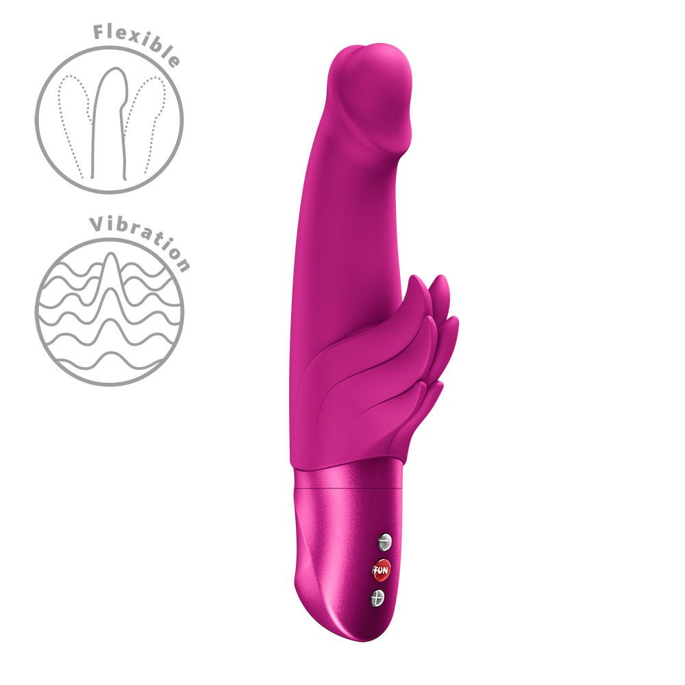 Fun Factory WICKED ANGEL Magenta - Magenta Angel Vibrator - Silk and Sin