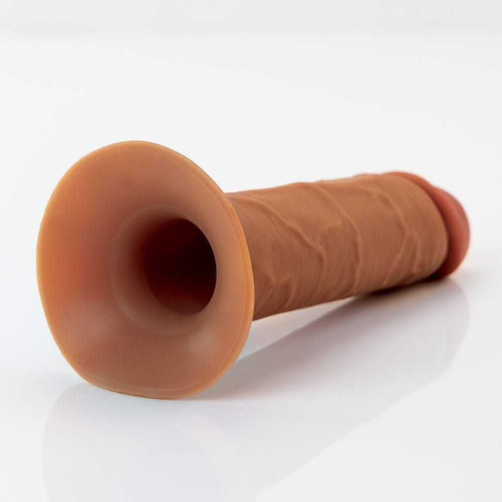 FX Elite 6'' Silicone Hollow Strap - On - Tan - Tan 15.2 cm Hollow Strap - On - silkandsin