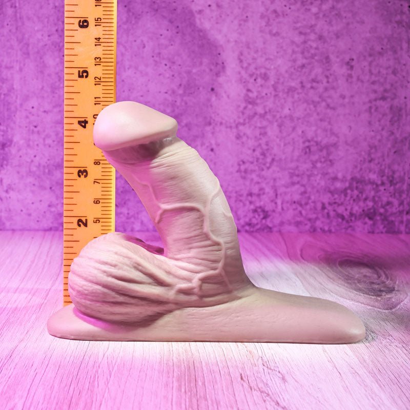 Gender X 4'' SILICONE PACKER LIGHT - Flesh 10 cm Packer - Silk and Sin