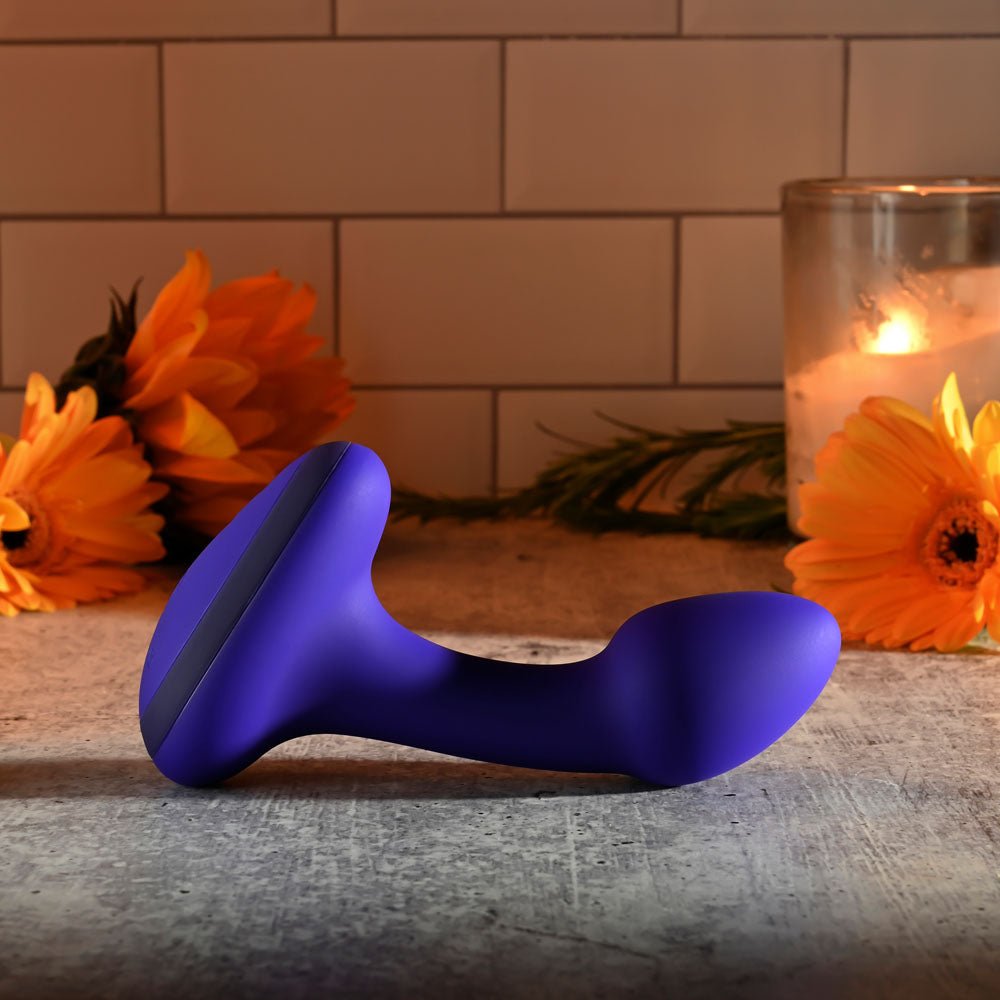 Gender X ANYBODYS PLUG - Blue 11.4 cm USB Rechargeable Vibrating Butt Plug - Silk and Sin