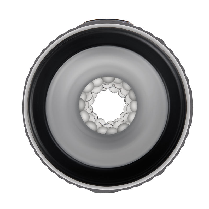 Gender X BARREL OF FUN - Black USB Rechargeable Stroker - Silk and Sin