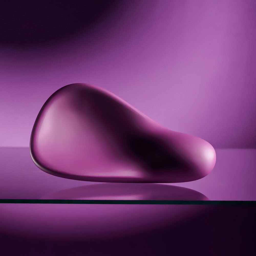 Gender X BJ BUDDY - Purple USB Rechargeable Vibrating Unisex Stimulator - silkandsin