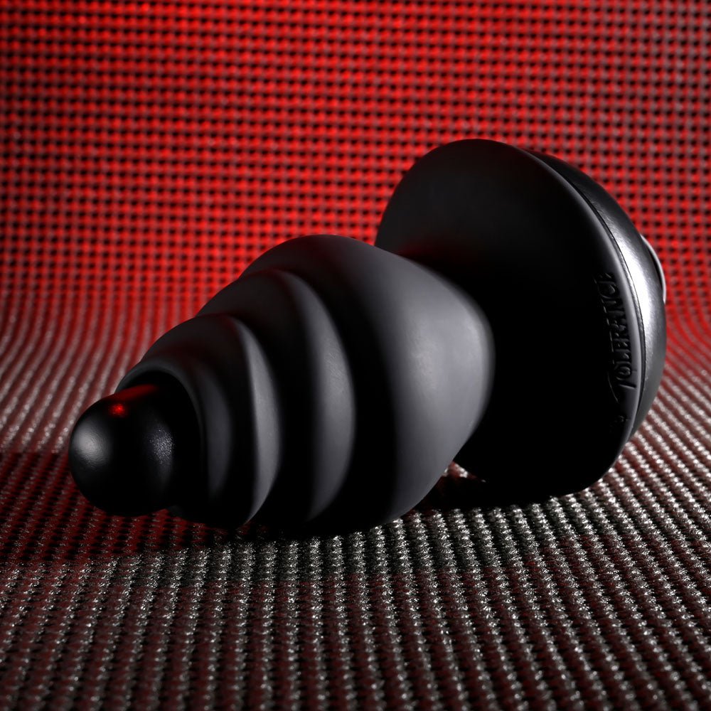 Gender X ECHO - Black 15.3 cm USB Rechargeable Butt Plug - Silk and Sin