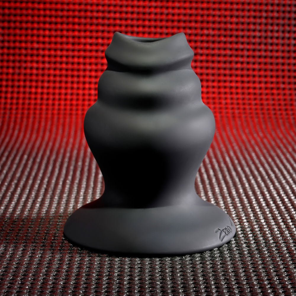 Gender X ECHO - Black 15.3 cm USB Rechargeable Butt Plug - Silk and Sin