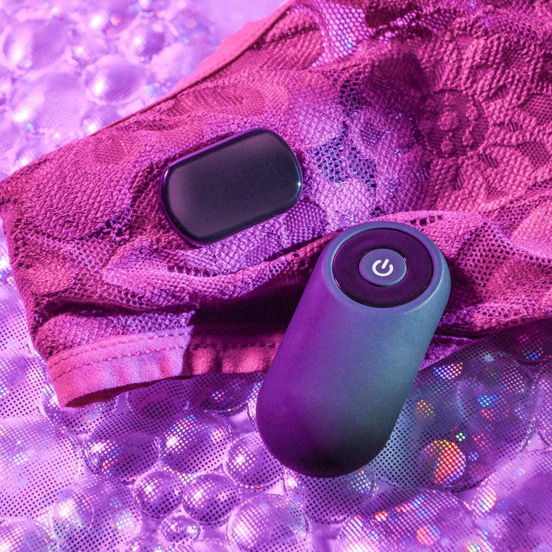Gender X OUR UNDIE VIBE - Black USB Rechargeable Panty Vibe - Silk and Sin