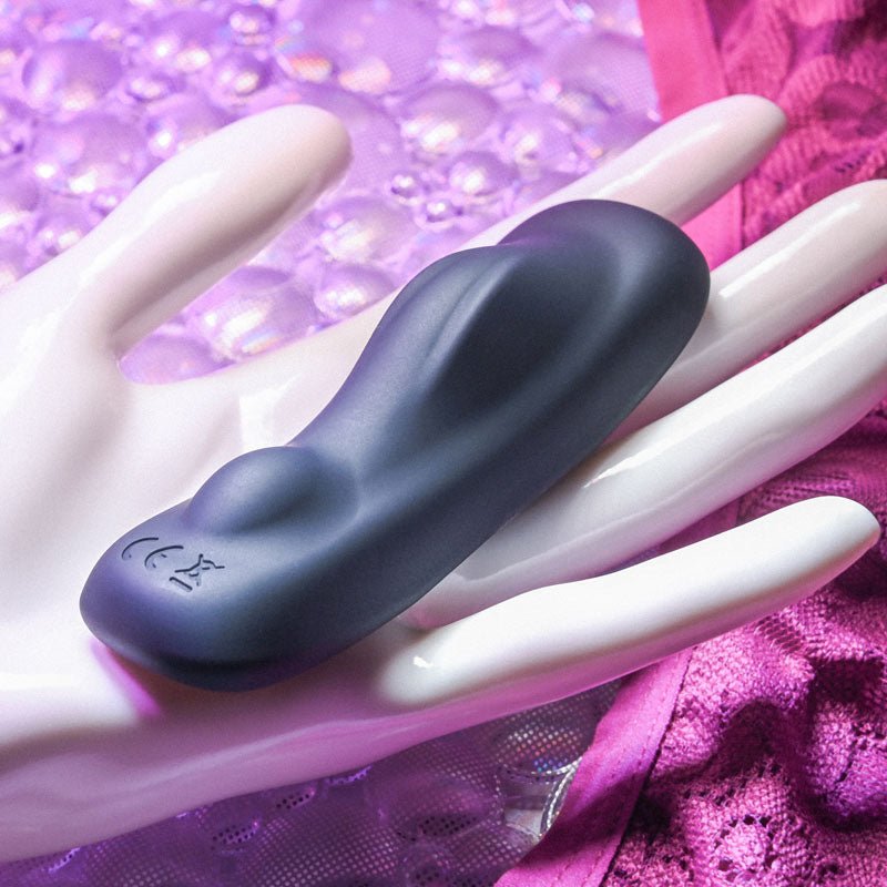 Gender X OUR UNDIE VIBE - Black USB Rechargeable Panty Vibe - Silk and Sin