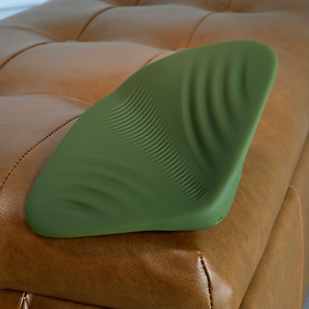 Gender X PLEASURE PAD - Green USB Rechargeable Grinding Pad - Silk and Sin