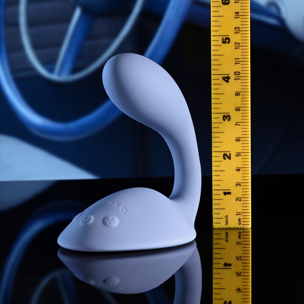 Gender X SHIFTING GEARS - Blue USB Rechargeable Vibrating Grinding Pad - silkandsin