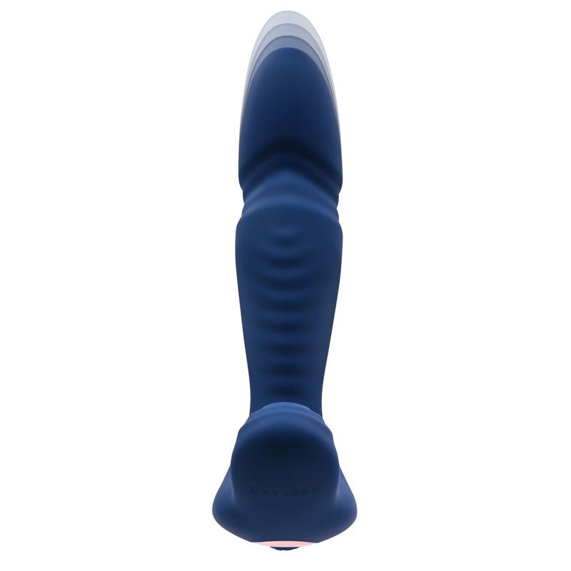 Gender X TRUE BLUE - Blue 13.5 cm USB Rechargeable Thrusting Prostate Massager - Silk and Sin