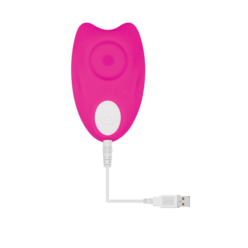 Gender X UNDER THE RADAR - Pink USB Rechargeable Panty Vibe - Silk and Sin