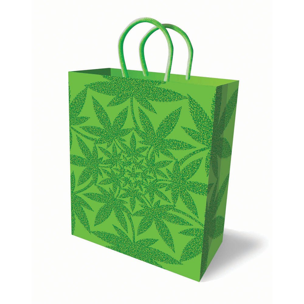 Glitter Ganja Gift Bag - Novelty Gift Bag - Silk and Sin