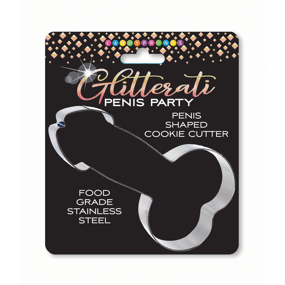 Glitterati Penis Cookie Cutter - Novelty Item - Silk and Sin