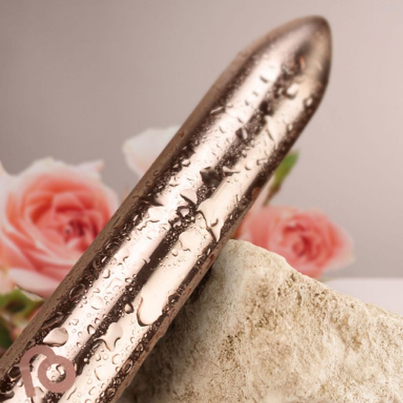 Golden Rose Rechargeable Bullet - Silk and Sin