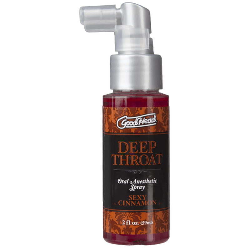 GoodHead Deep Throat Spray Cinnamon 59ml - Silk and Sin