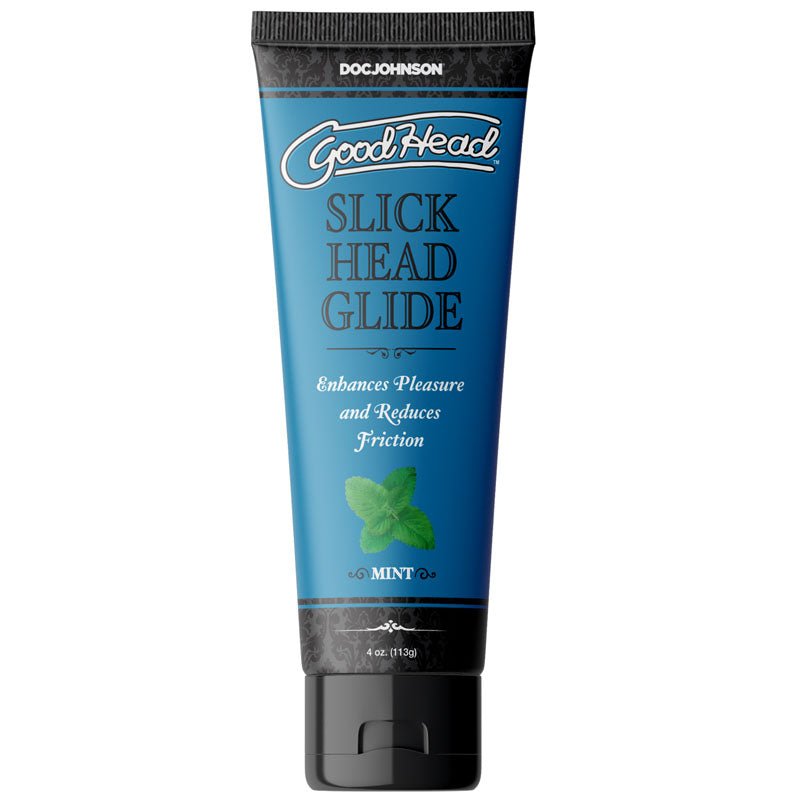 GoodHead Slick Head Glide - Mint - Mint Flavoured Lubricant - 120 ml Tube - Silk and Sin