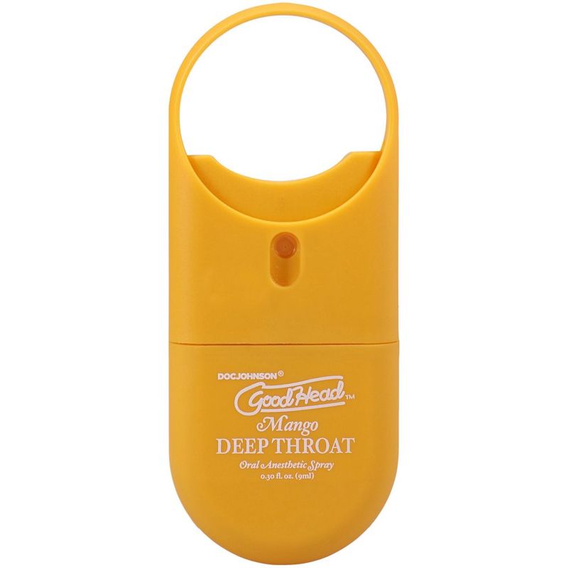 GoodHead To-Go Deep Throat Spray Mango 9ml - Silk and Sin
