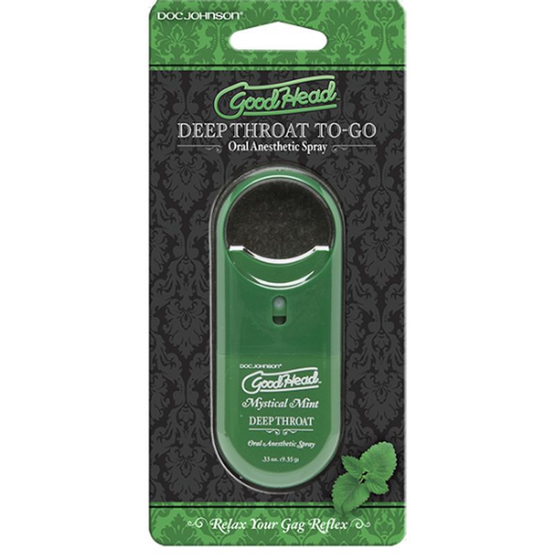 GoodHead To Go Deep Throat Spray Mint 9ml - Silk and Sin