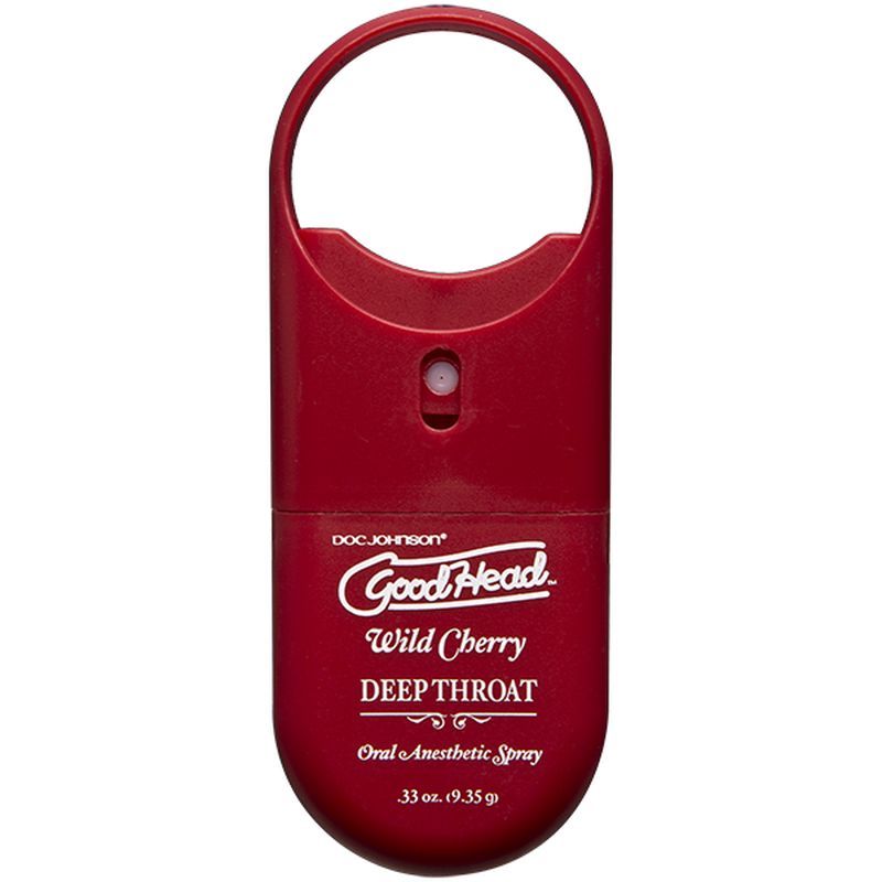 GoodHead To-Go Deep Throat Spray Wild Cherry 9ml - Silk and Sin