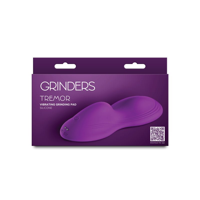 Grinders Tremor - Violet - Violet USB Rechargeable Vibrating Grinder Pad - Silk and Sin