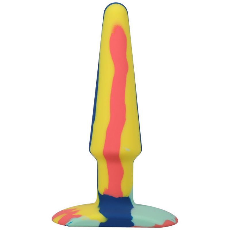 Groovy Silicone Anal Plug 5in Sunrise - Silk and Sin