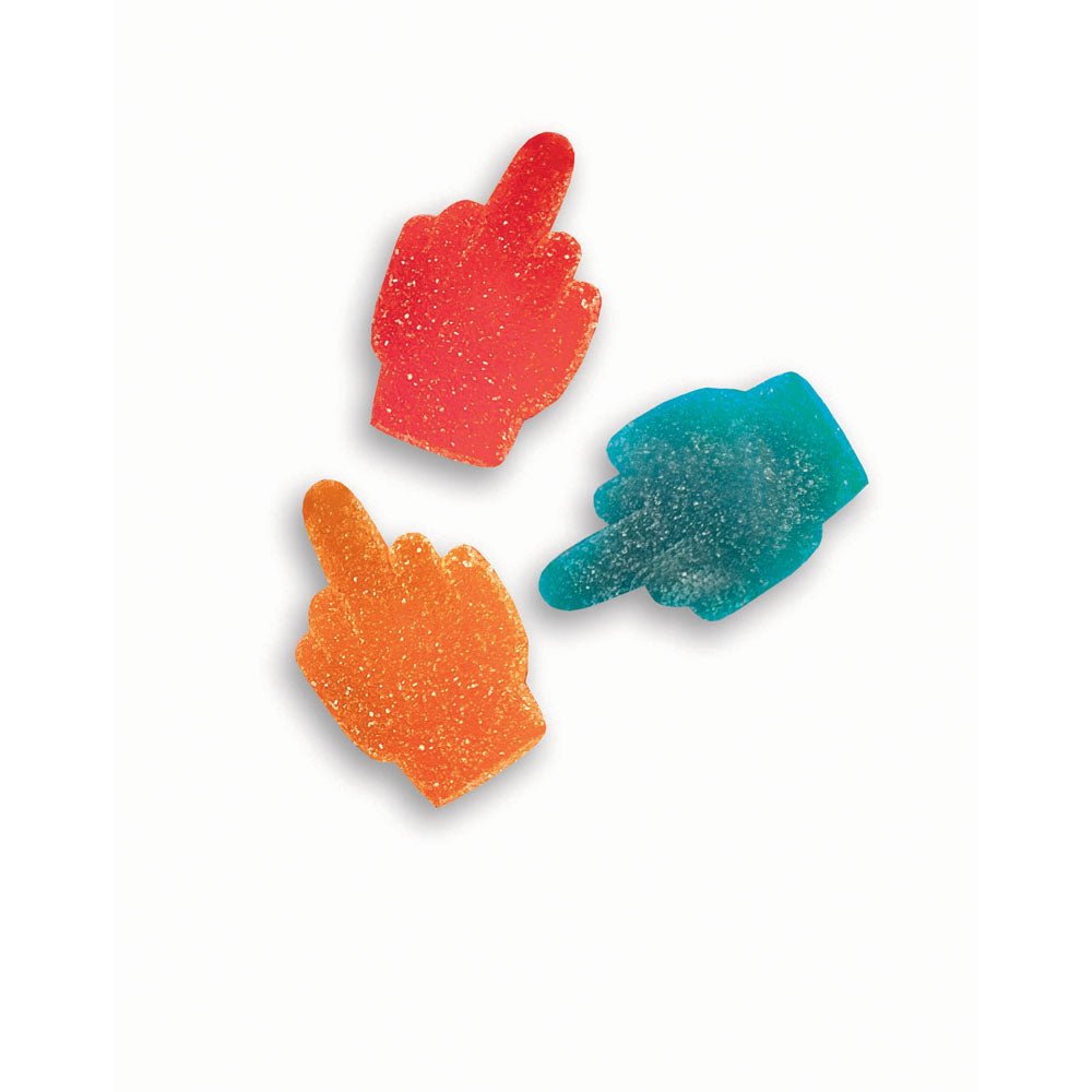 Gummy Bag Of Fucks I Have To Give - Soft & Chewy Sour Gummy Lollies - 64 gram Bag - Silk and Sin