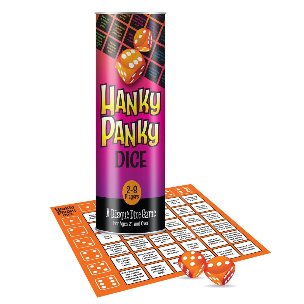 Hanky Panky Dice - Couples Dice Game - Silk and Sin
