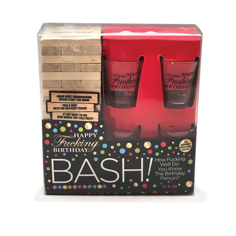 Happy Fucking Birthday Bash - Drinking Party Game - Silk and Sin