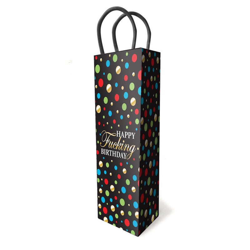 Happy Fucking Birthday, Gift Bag - Novelty Gift Bag - Silk and Sin