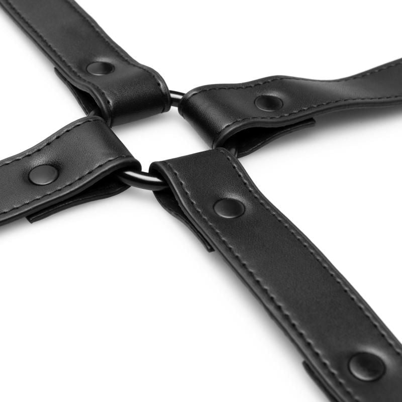 Hogtie with Hand and Ankle Cuffs - Silk and Sin