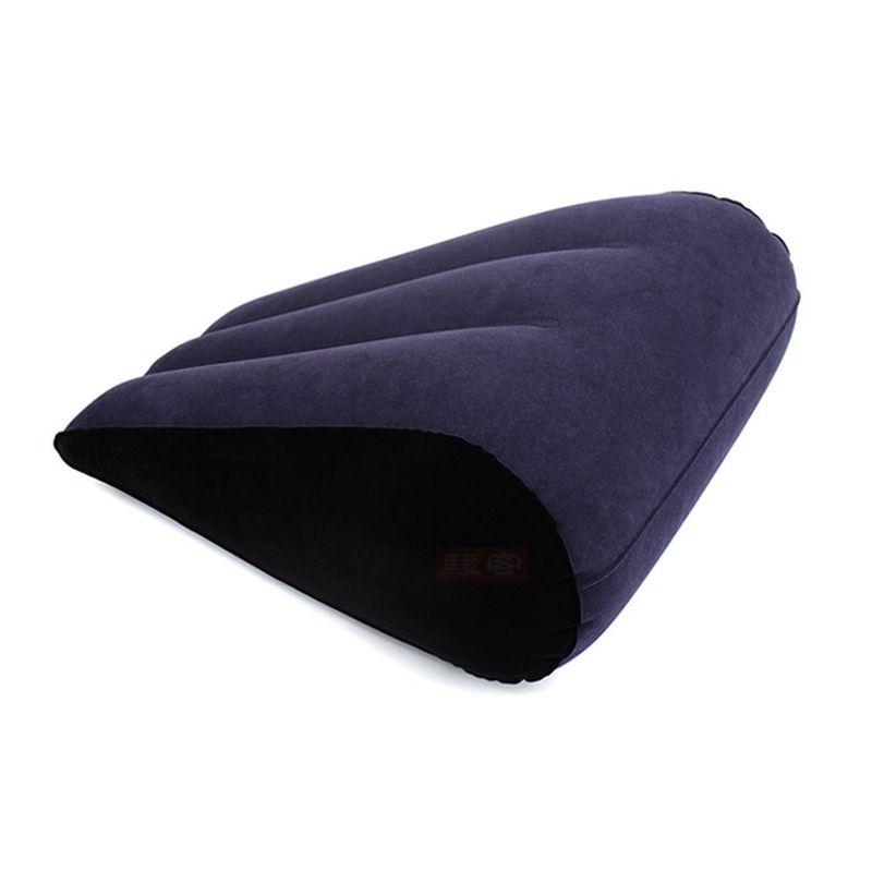 Inflatable Sex Positioning Tapered Wedge Cushion - Silk and Sin