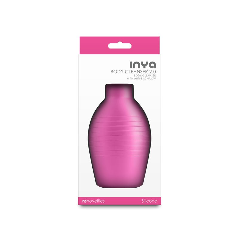 INYA Body Cleanser 2.0 - Pink - Pink Unisex Douche - Silk and Sin