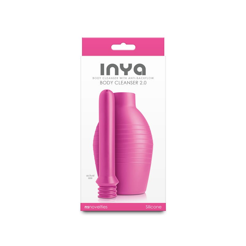 INYA Body Cleanser 2.0 - Pink - Pink Unisex Douche - Silk and Sin