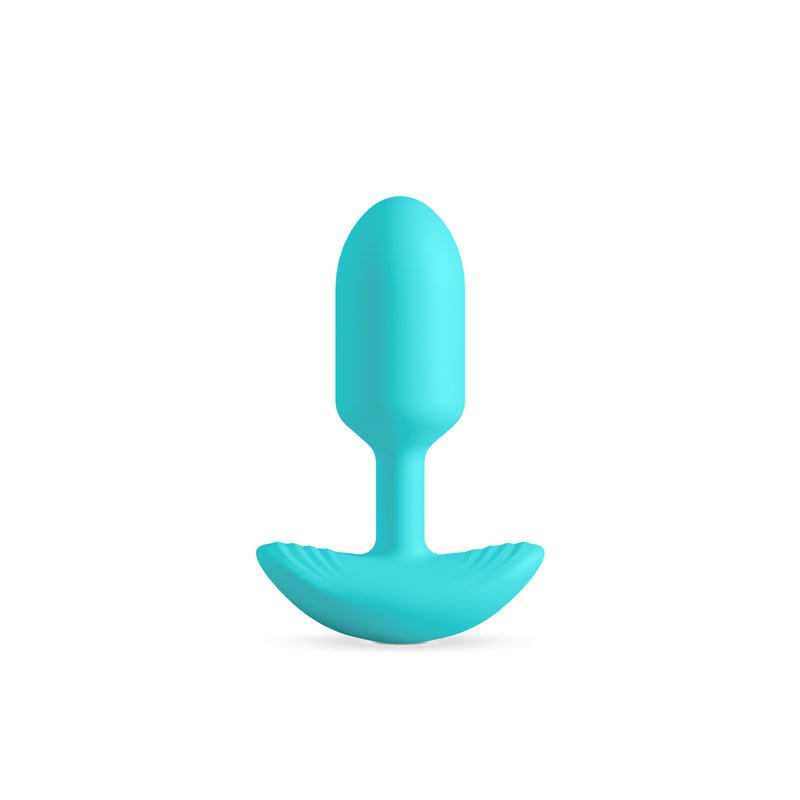 INYA Pulse - Teal - Teal 11 cm USB Rechargeable Vibrating Butt Plug - Silk and Sin