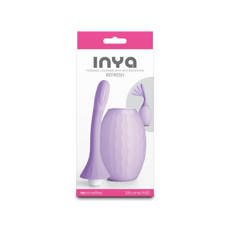 INYA Refresh - Purple - Purple Unisex Douche - Silk and Sin