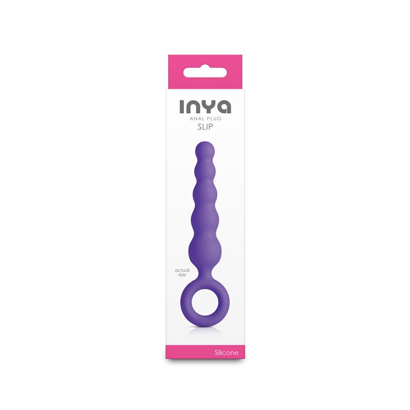 INYA Slip - Purple - Purple 12.7 cm Anal Plug - Silk and Sin