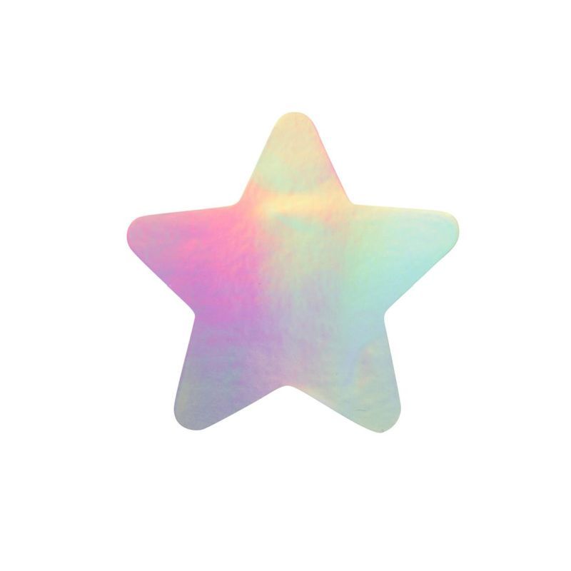 Iridescent Stars Pasties - Silk and Sin