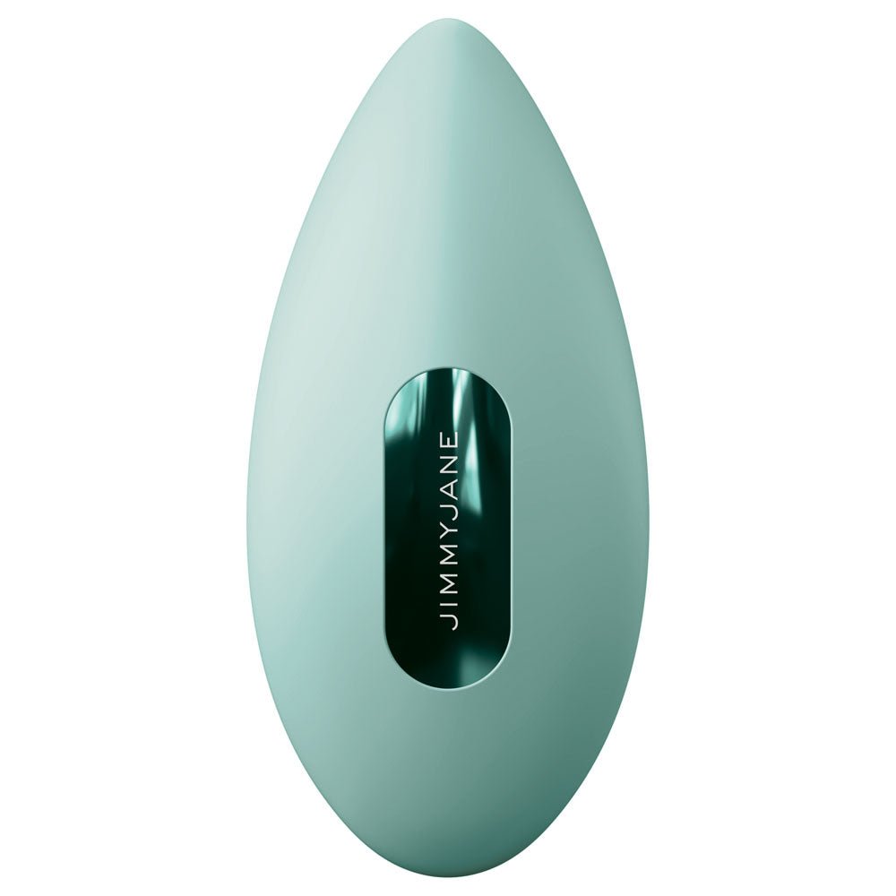 JimmyJane Ascend 3 - Teal 9 cm USB Rechargeable Stimulator with Wireless Remote - Silk and Sin