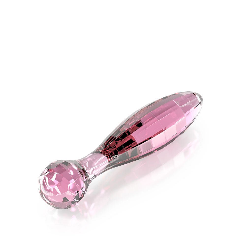 JimmyJane Dillenia Vetro - Pink Glass 16.3 cm Dildo - Silk and Sin