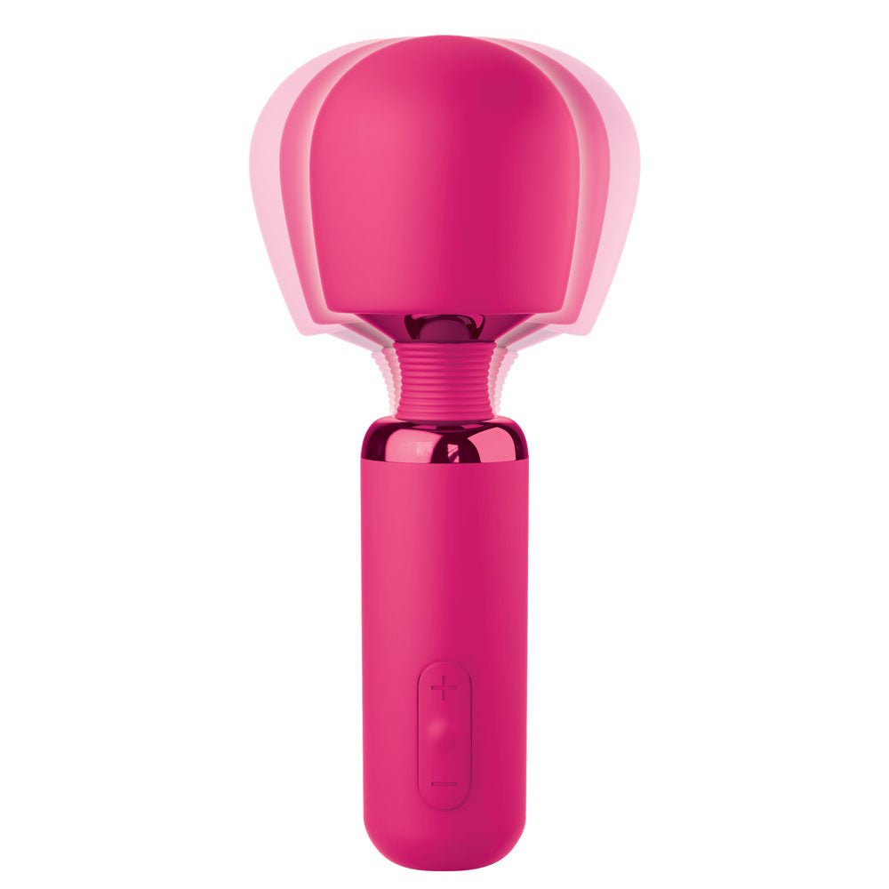 JimmyJane Exona - Pink 18.3 cm USB Rechargeable Massage Wand - Silk and Sin