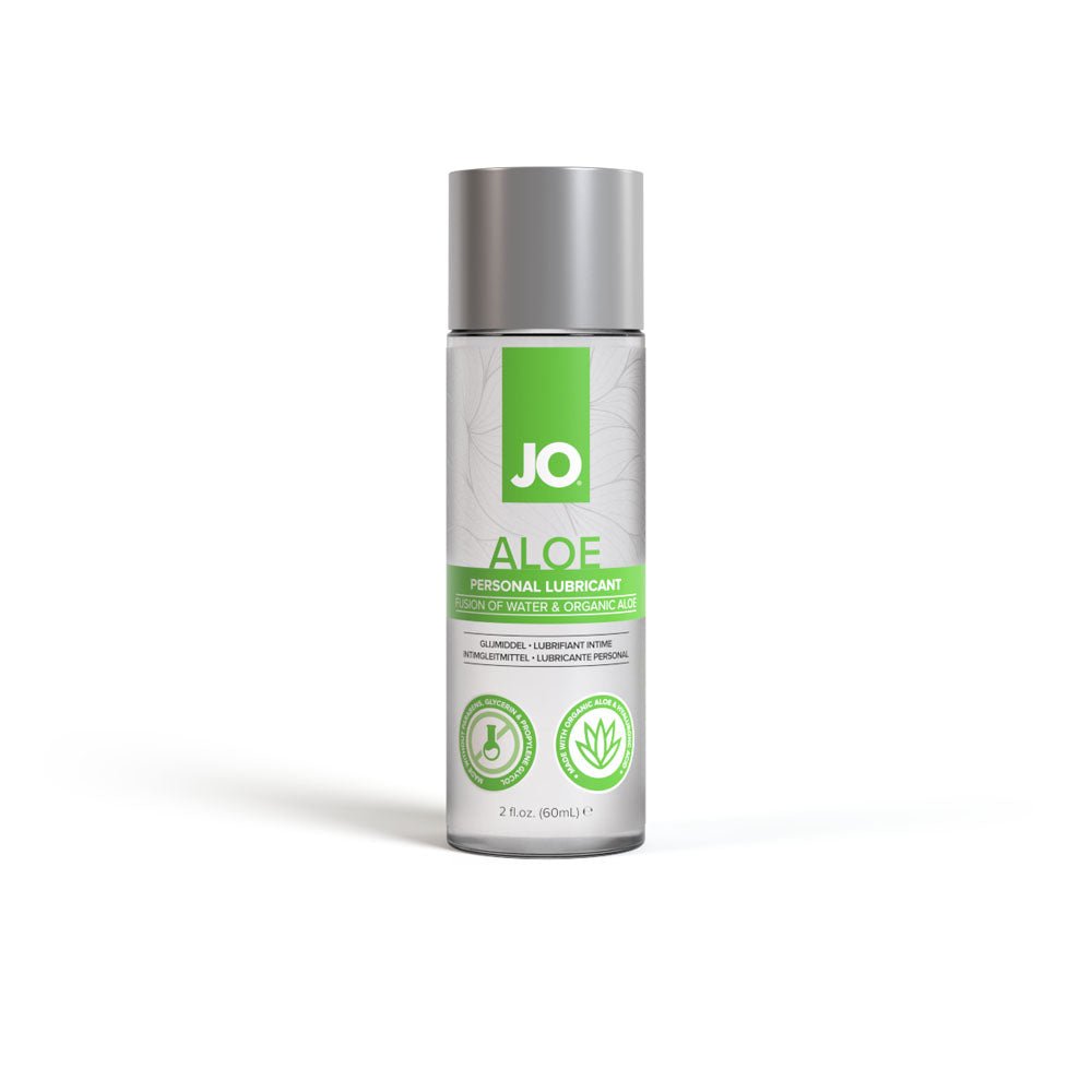 JO Aloe - 60ml - Water Based Lubricant with Aloe - 60 ml Bottle - silkandsin