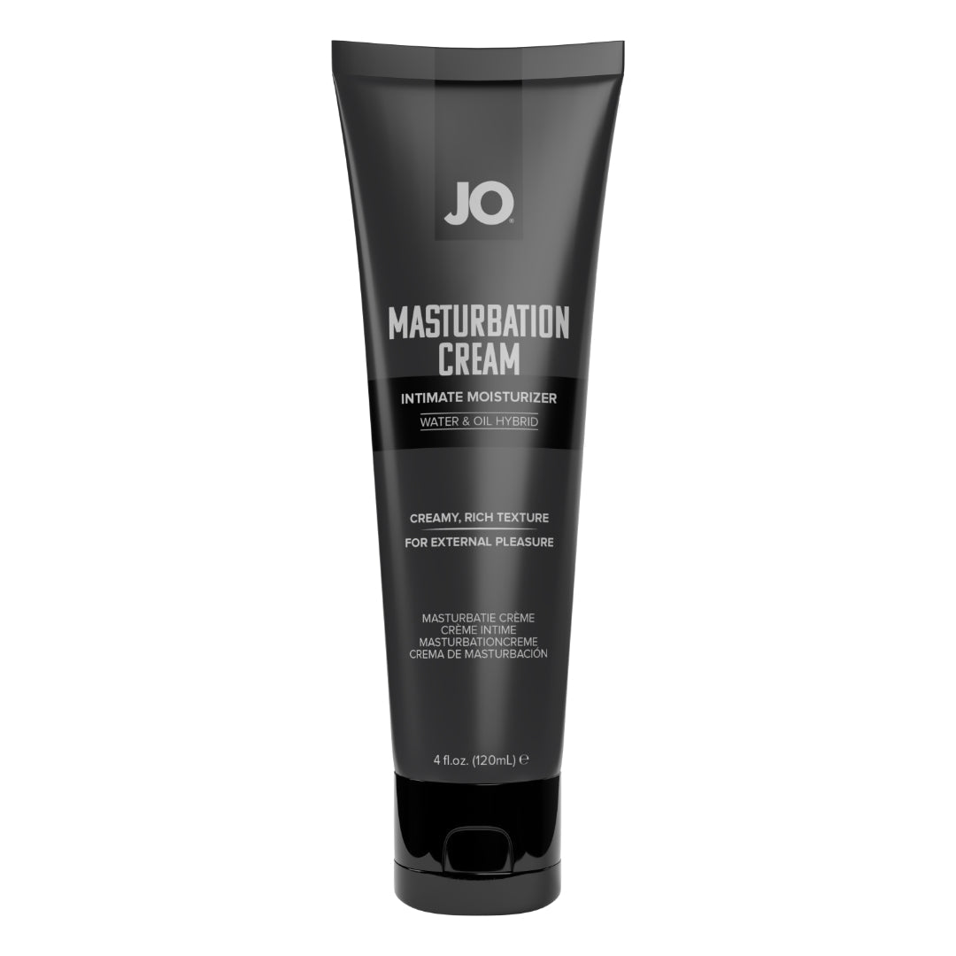 JO Masturbation Cream - Masturbation Lubricant for Men - 120 ml Tube - silkandsin