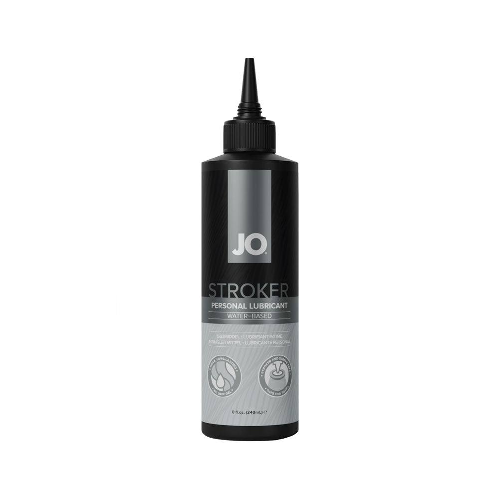 JO Stroker Lube - 240ml - Water Based Stroker Lubricant - 240 ml Bottle - silkandsin
