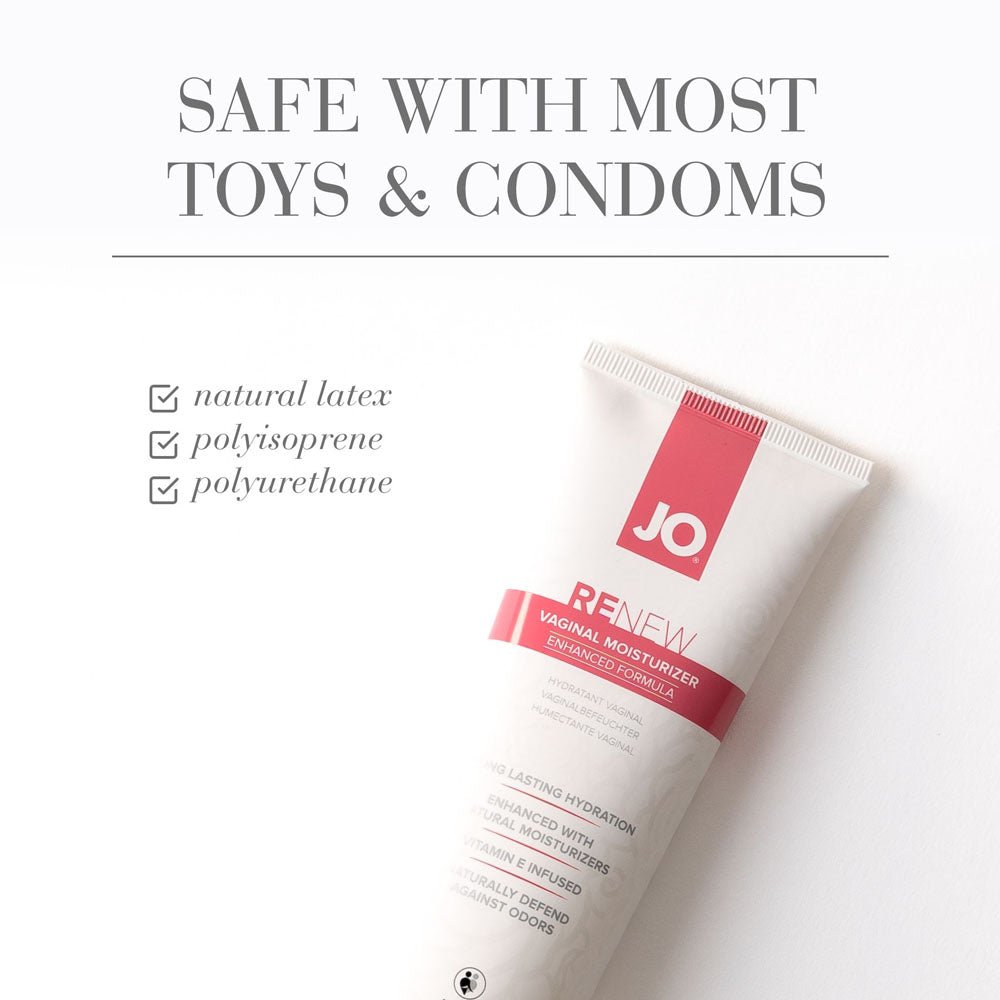 JO Vaginal Moisturiser - 120ml - Vaginal Dryness Moisturiser - 120 ml Tube - silkandsin
