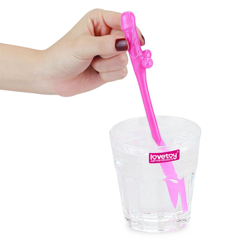 Jokes & Parties Original Willy Straws - Coloured Dicky Straws - Set of 9 - Silk and Sin