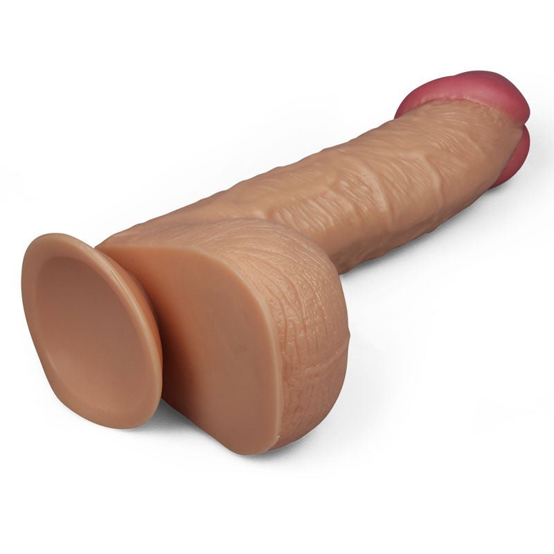King Size 10.5'' Realistic Dildo - Flesh 26.7 cm Dong - Silk and Sin